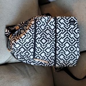 Petunia Pickle Bottom Diaper Backpack, Diaper pad, wet wipe case, pacifier case.